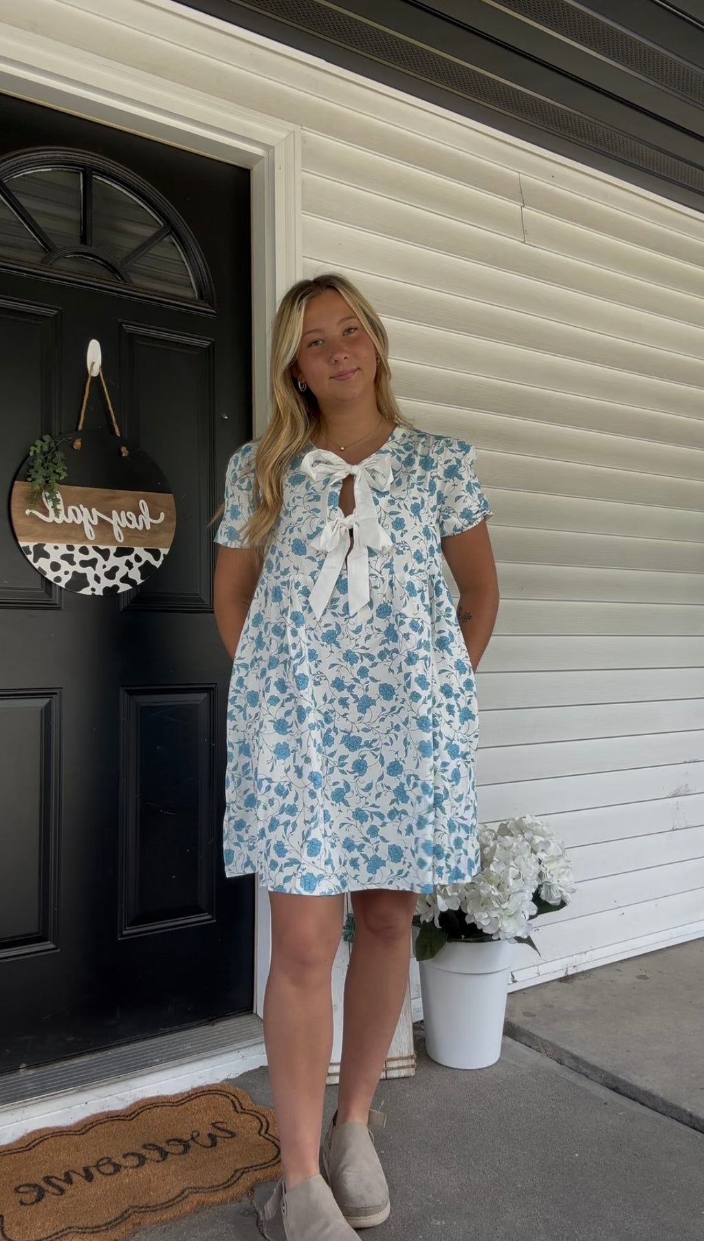 Costal bloom dress