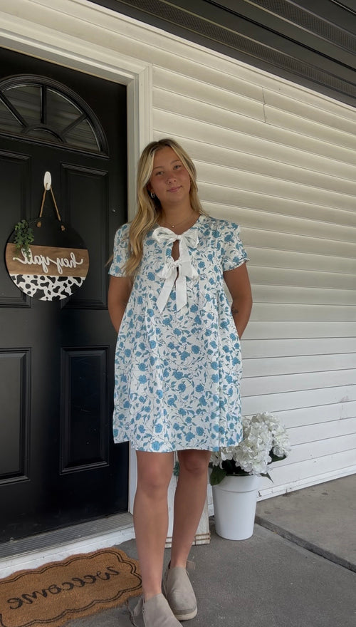 Costal bloom dress