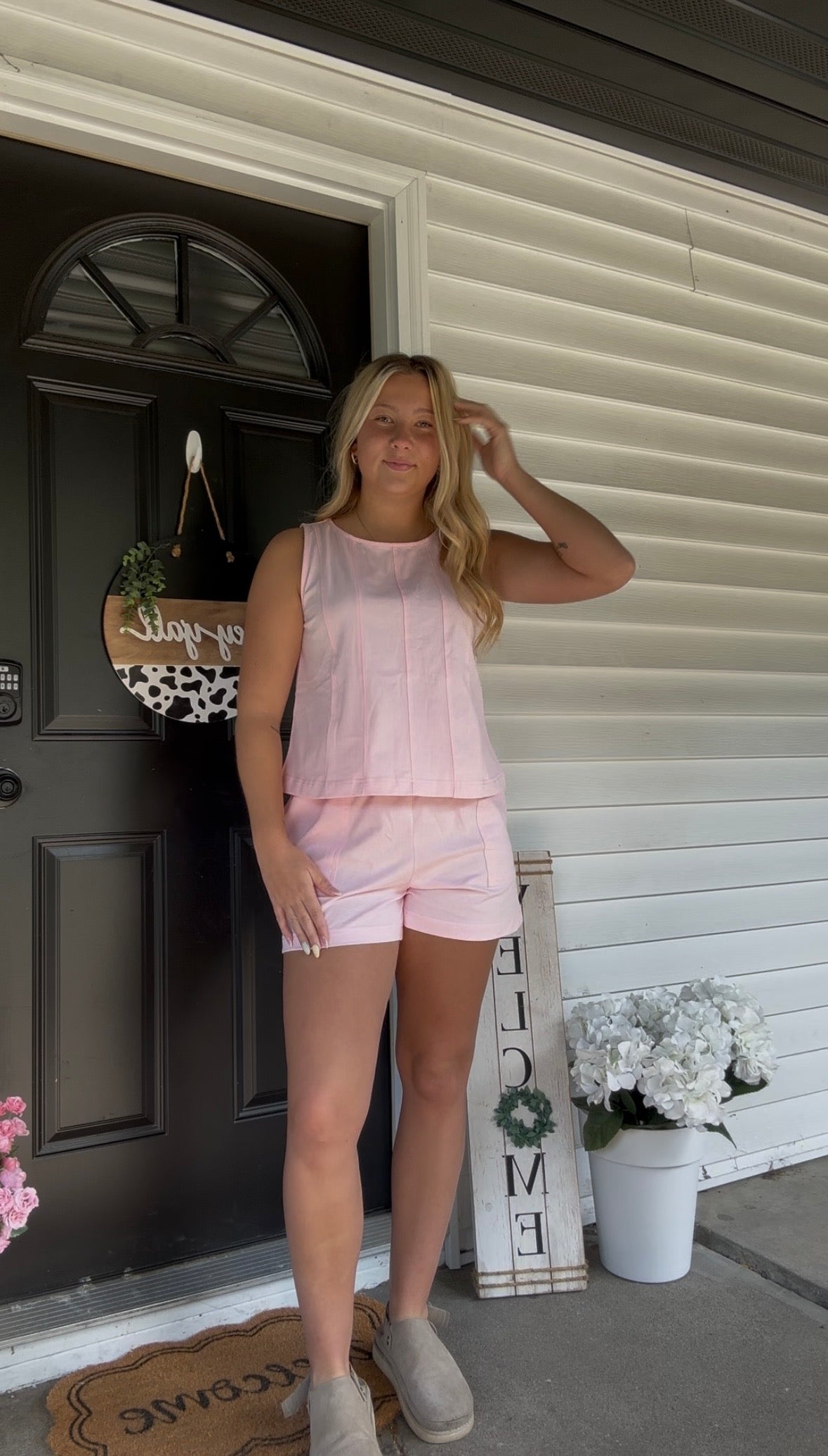 Pretty in pink lounge set